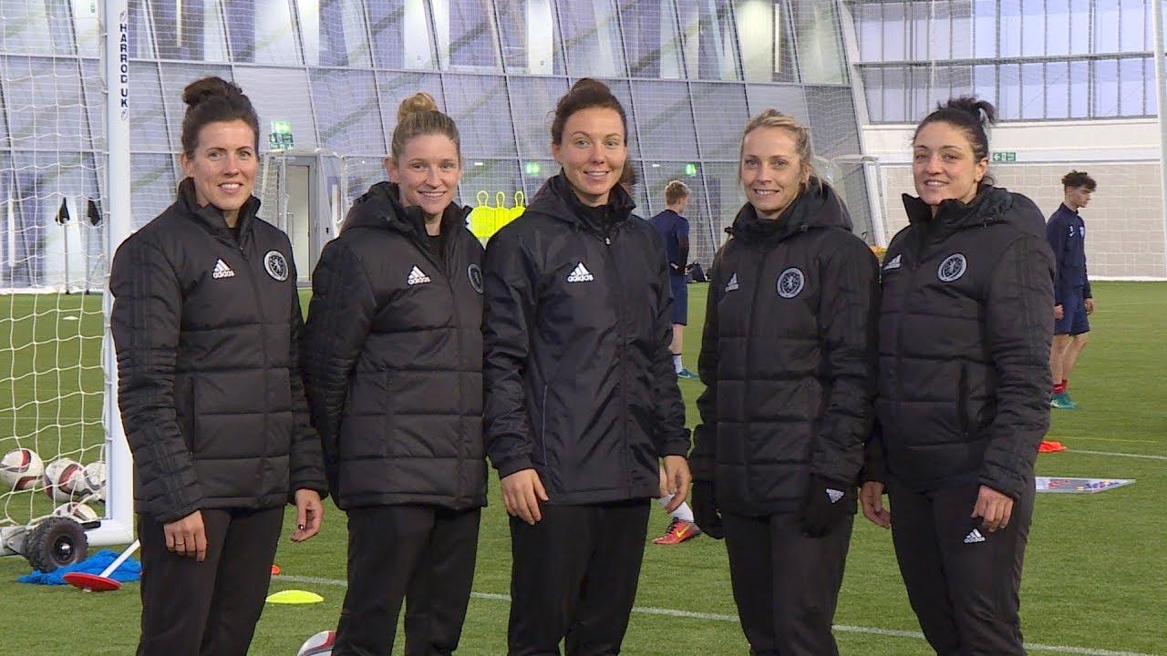 Scottish FA UEFA B Licence with SWNT