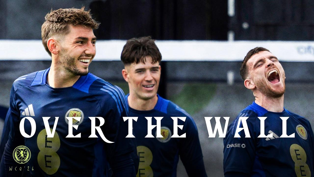 Arrivals and First Session of World Cup Qualification | Over The Wall | Scotland National Team