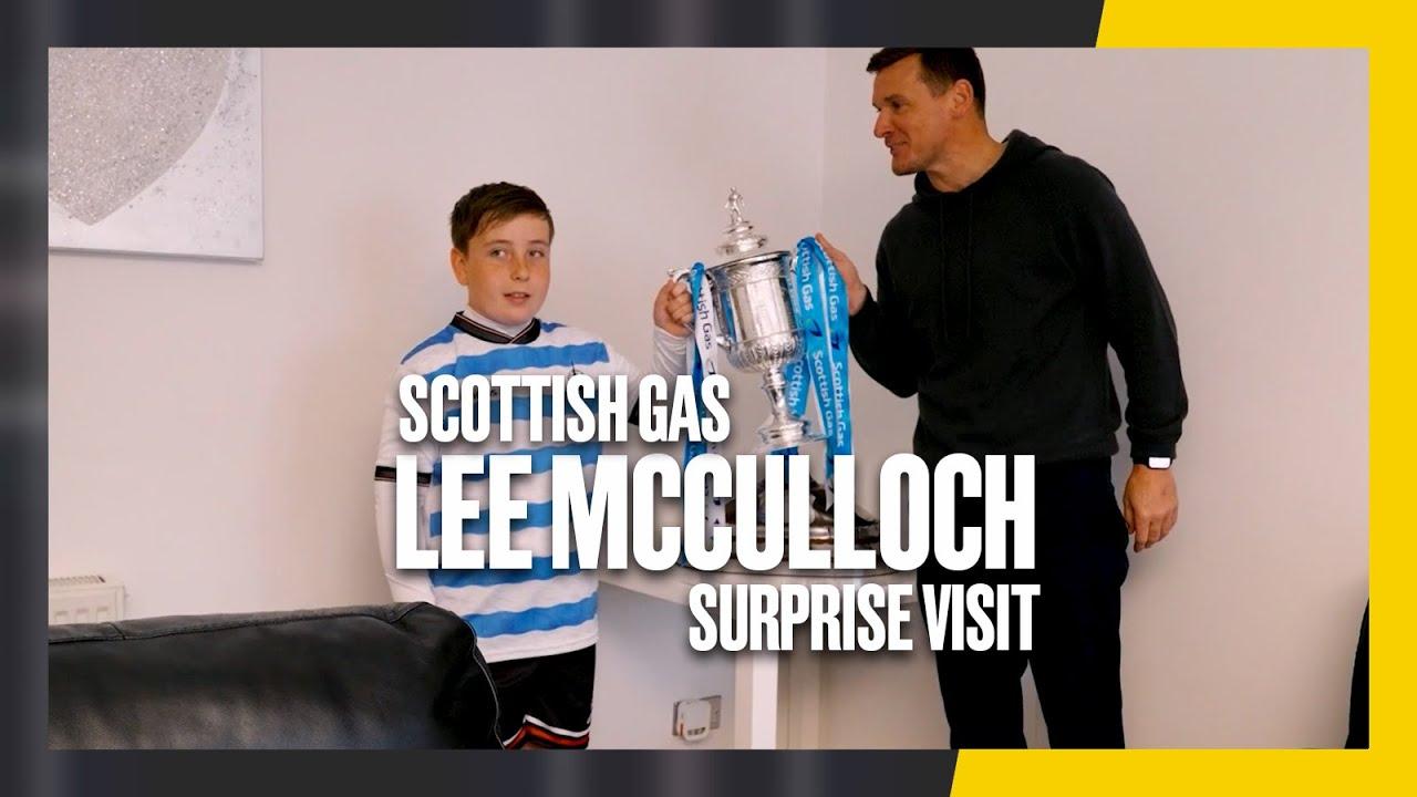 Lee McCulloch Surprises Fan ahead of Final Weekend | Scottish Gas Men's Scottish Cup