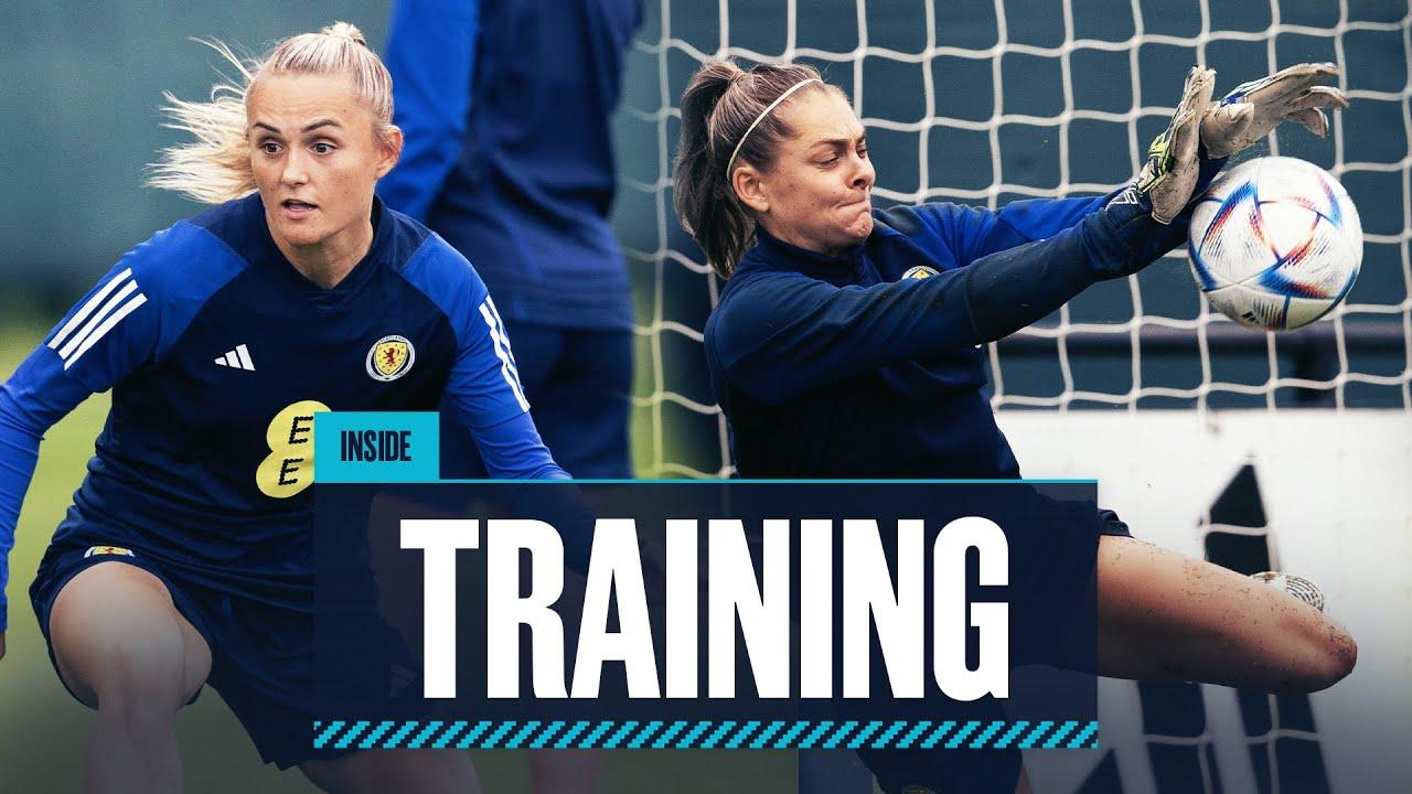 "DISGUSTING!"🤣 Goalkeeper Training as Scotland Reunite! | Inside SWNT Training