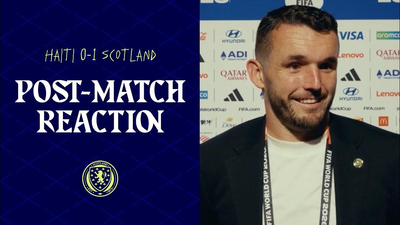 “It’s a Proud Night” John McGinn Post-Match Reaction | Haiti 0-1 Scotland | FIFA World Cup