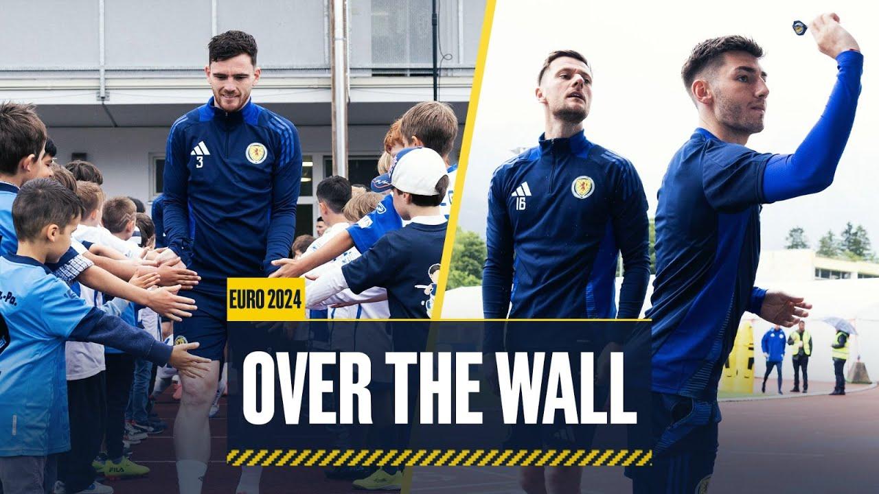 🇩🇪 Open Training in Garmisch-Partenkirchen | Over the Wall | Scotland National Team
