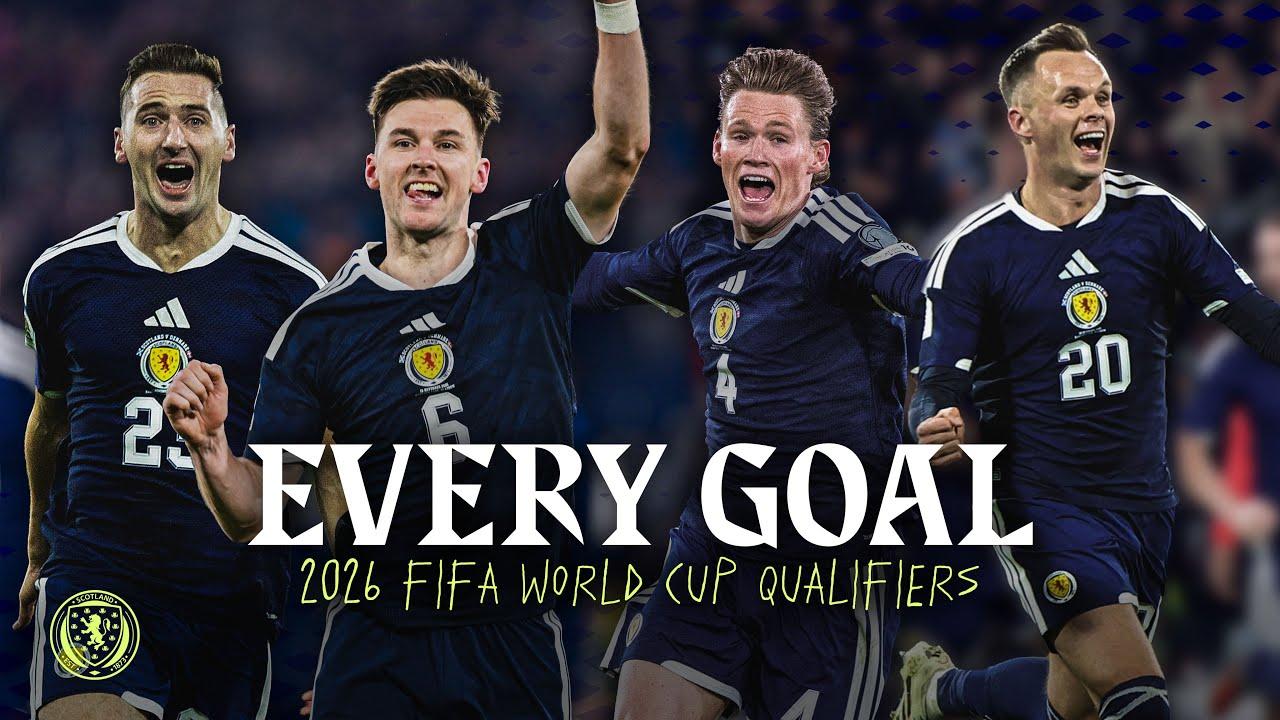 EVERY World Cup Qualifier Goal | Scott McTominay, Tierney, McLean, & More! | Scotland National Team