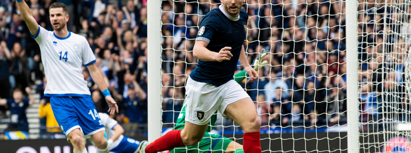 John McGinn celebrates scoring