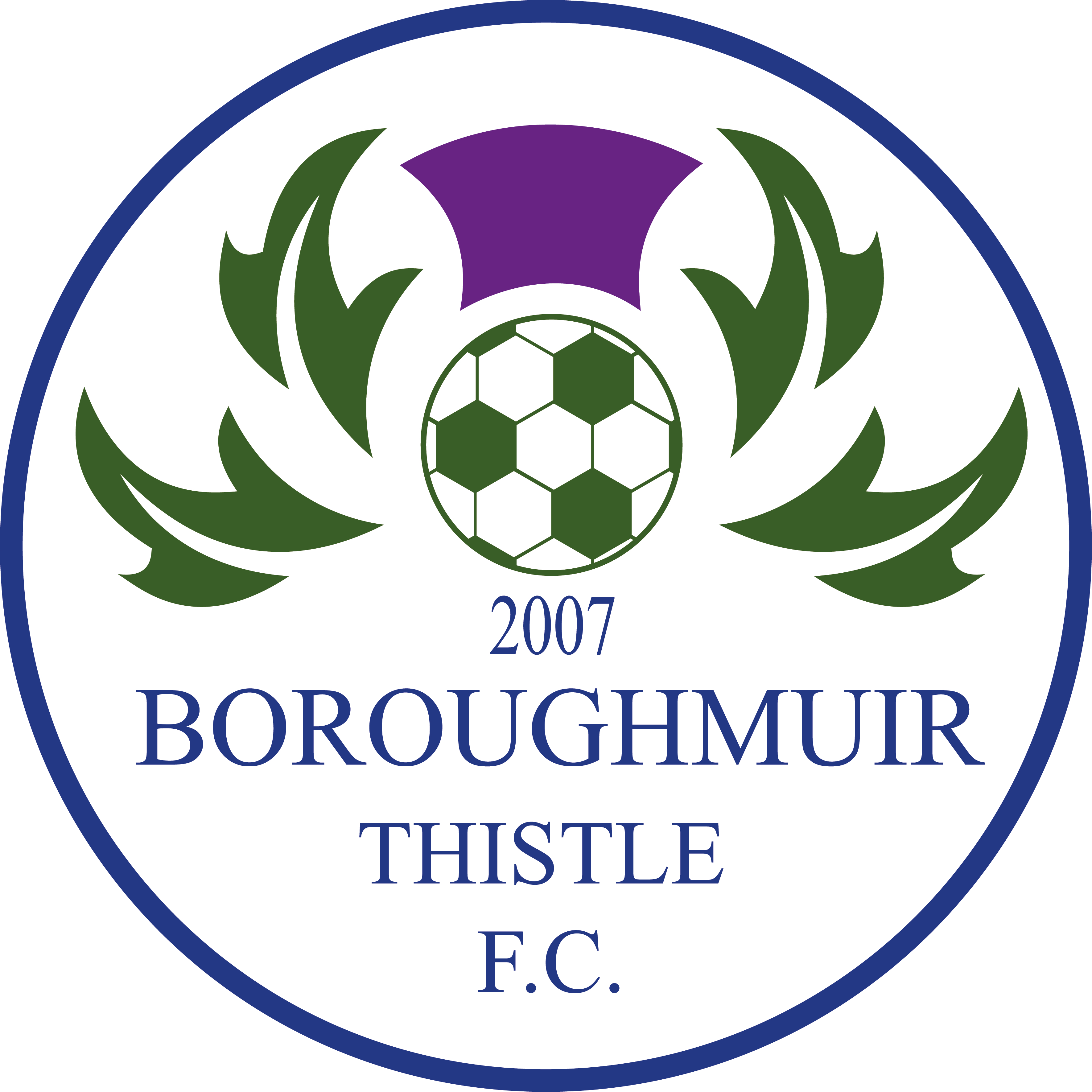 Boroughmuir Thistle FC crest