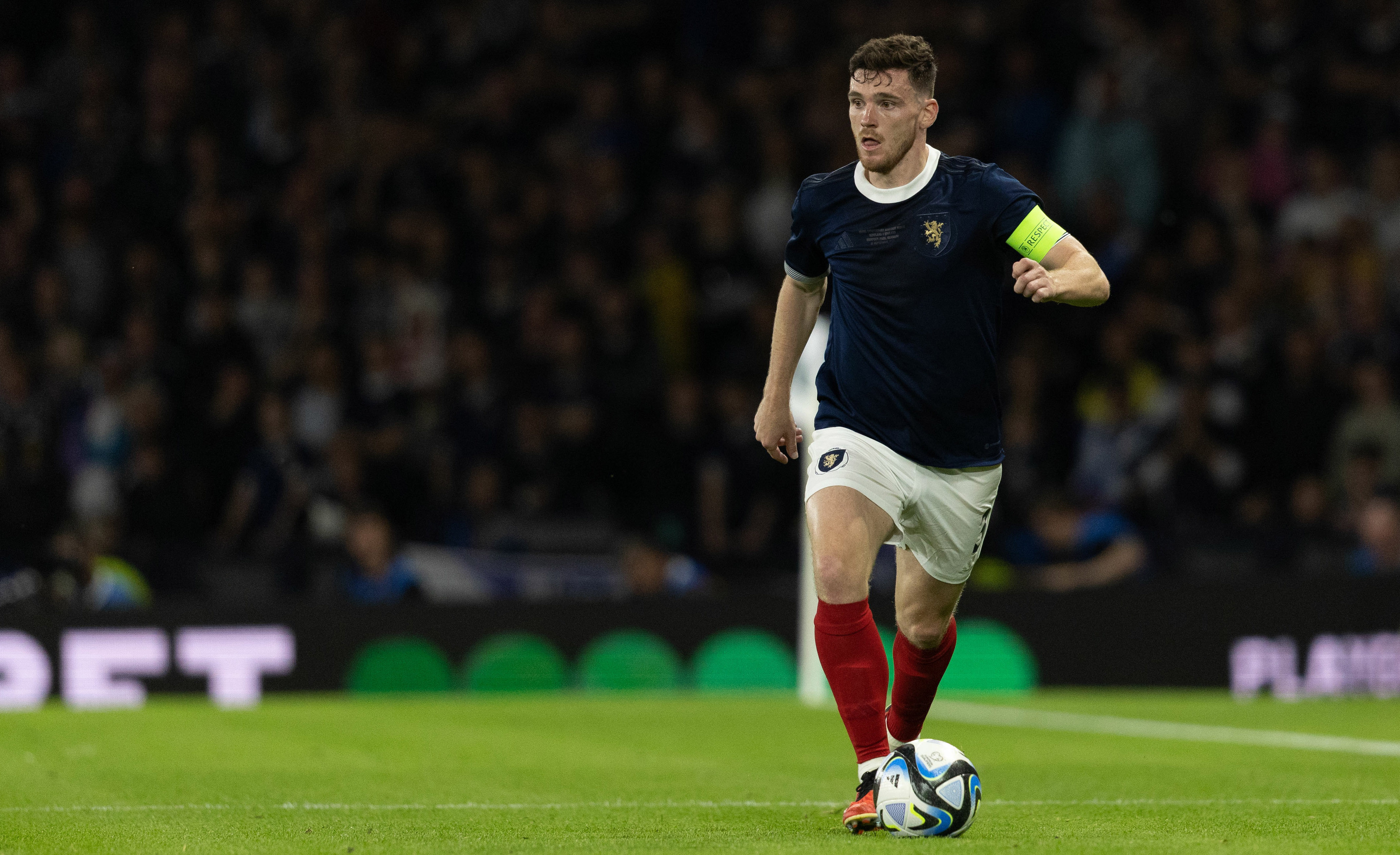 Scotland Captain Andy Robertson