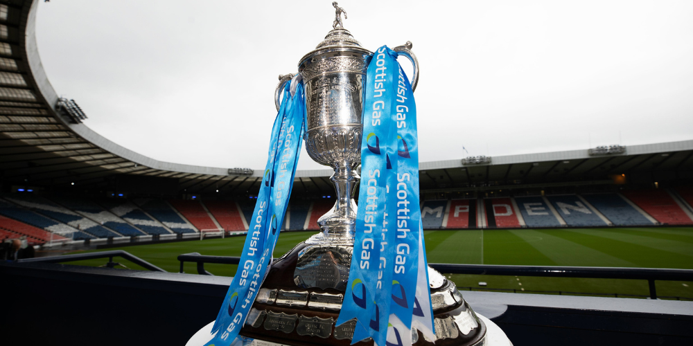 Scottish Gas Men's Scottish Cup trophy