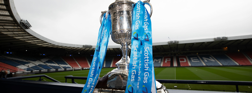 Scottish Gas Men's Scottish Cup trophy