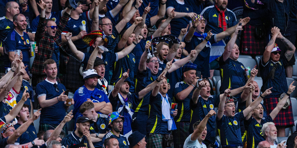 Scotland's supporters back the team in Germany