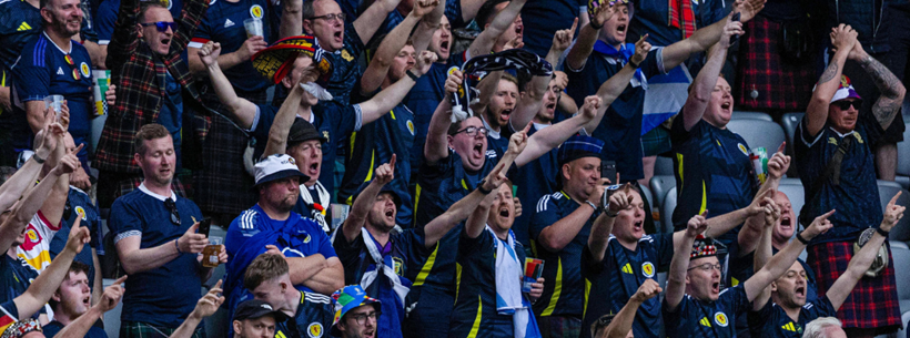 Scotland's supporters back the team in Germany