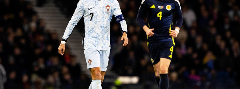 Cristiano Ronaldo and Scott McTominay
