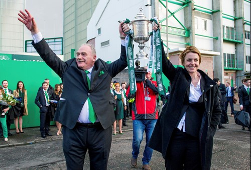 Rod Petrie and Leeann Dempster