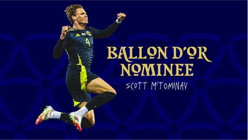 Scott McTominay Nominated for Ballon D'Or Award