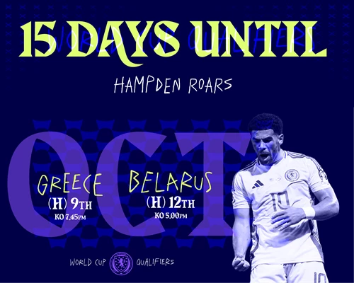 15 Days Until Scotland v Greece