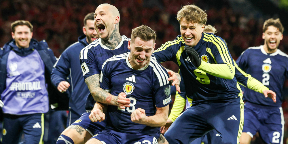 Scotland celebrate World Cup qualification