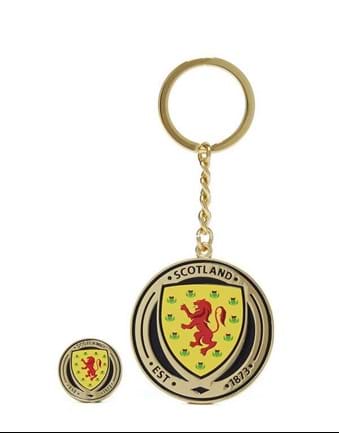 Scotland Keyring and Badge