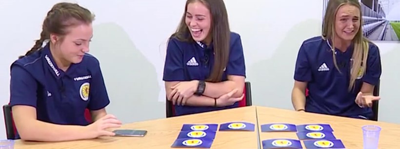 Women's Under-19s compete in Five Second Challenge