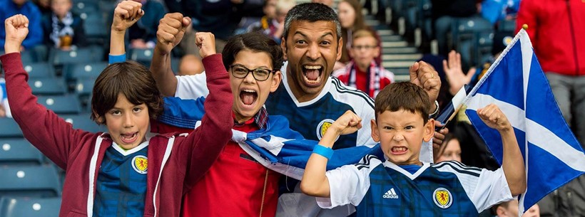 Scotland young fans