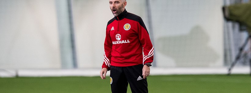 Brian McLaughlin gives instructions to his players