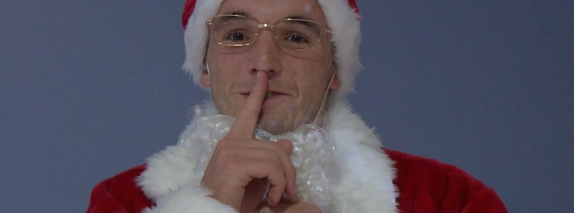 John McGinn dressed as Santa