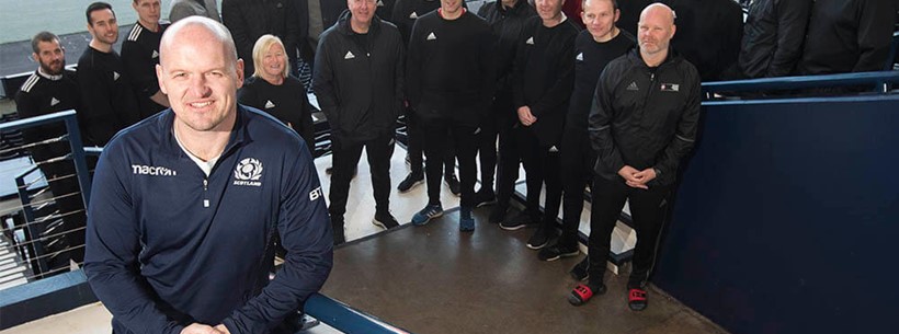 Gregor Townsend presents to Pro Licence group at Hampden
