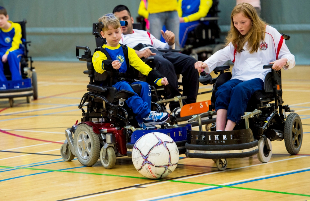 Powerchair Football Player