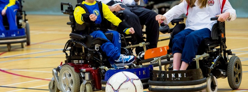 Powerchair Football Player
