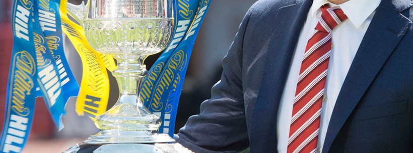 Mystery Aberdeen Manager with the Scottish Cup
