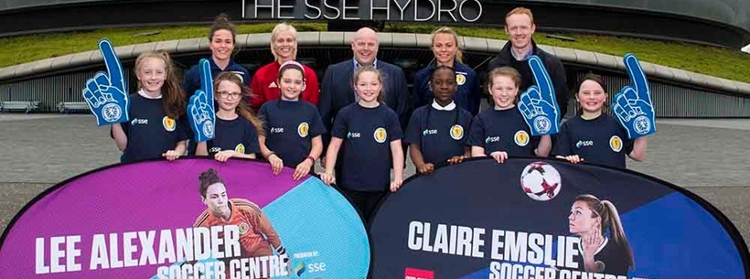 SSE named title sponsor of Scottish FA Girls’ Soccer Centres