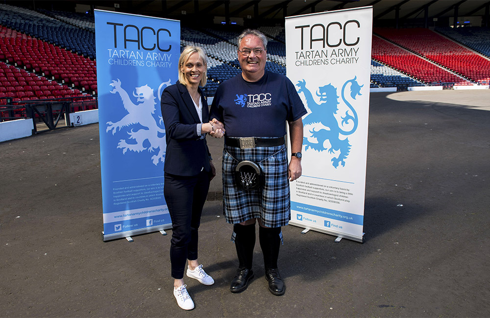 Shelley Kerr named Tartan Army Children’s Charity Patron