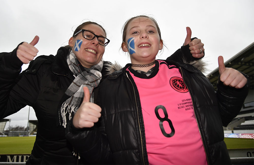 Scotland v Belarus Fan Zone