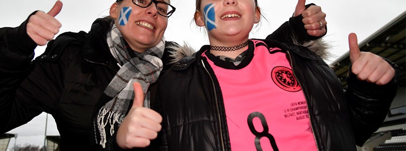 Scotland v Belarus Fan Zone
