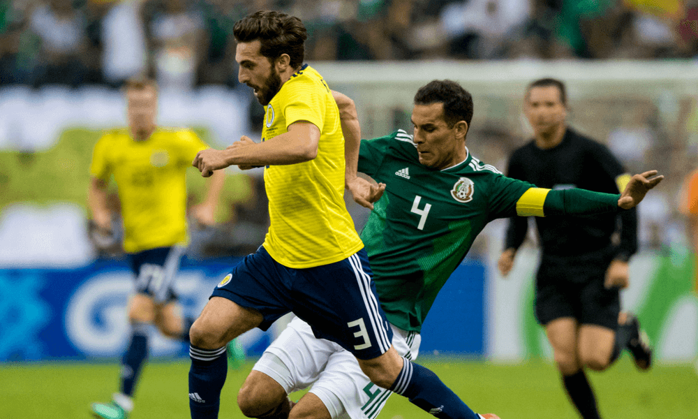 Graeme Shinnie v Mexico