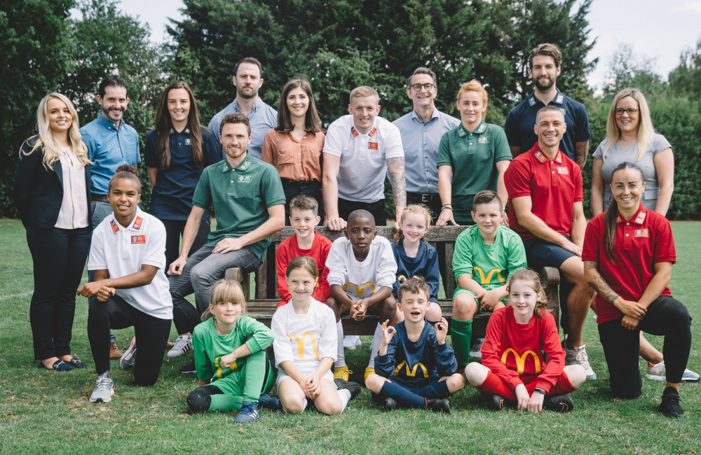 McDonalds Fun Football Launch