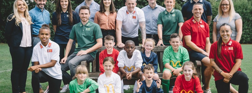 McDonalds Fun Football Launch