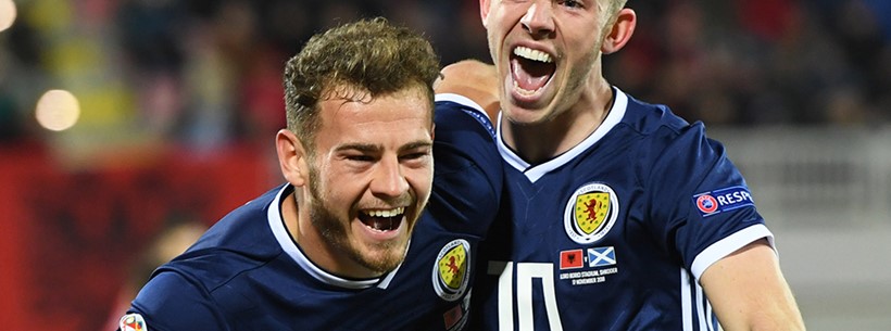 Ryan Fraser celebrates