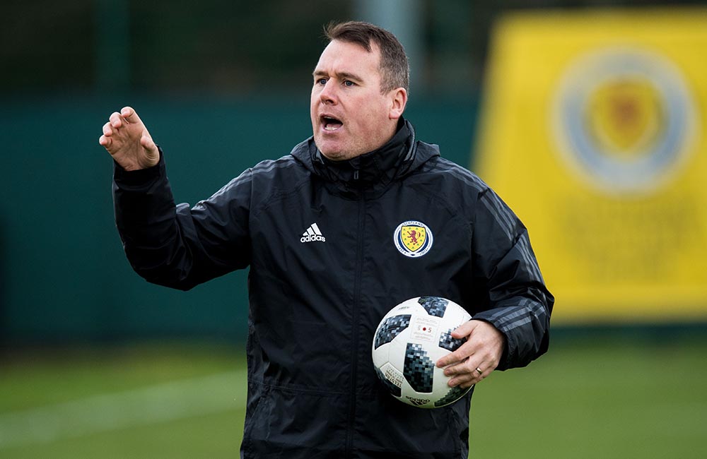 Paul Brownlie at Oriam