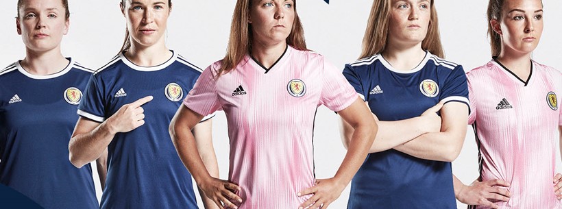 Kim Little, Jane Ross, Rachel Corsie, Erin Cuthbert and Caroline Weir