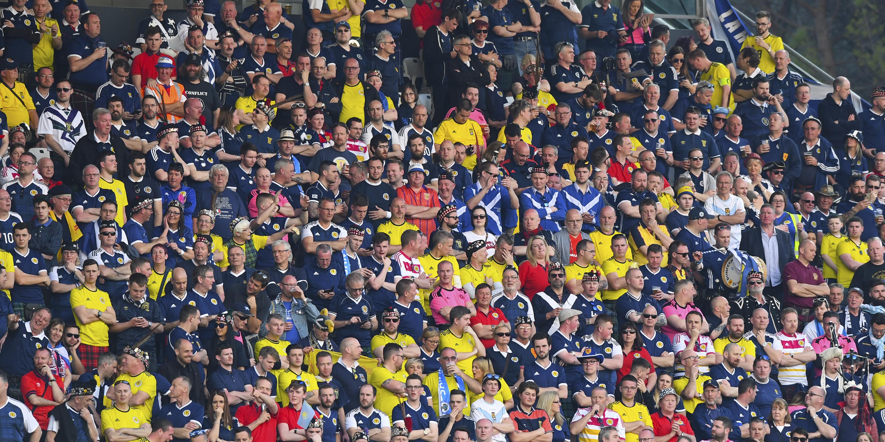 Scotland football fans