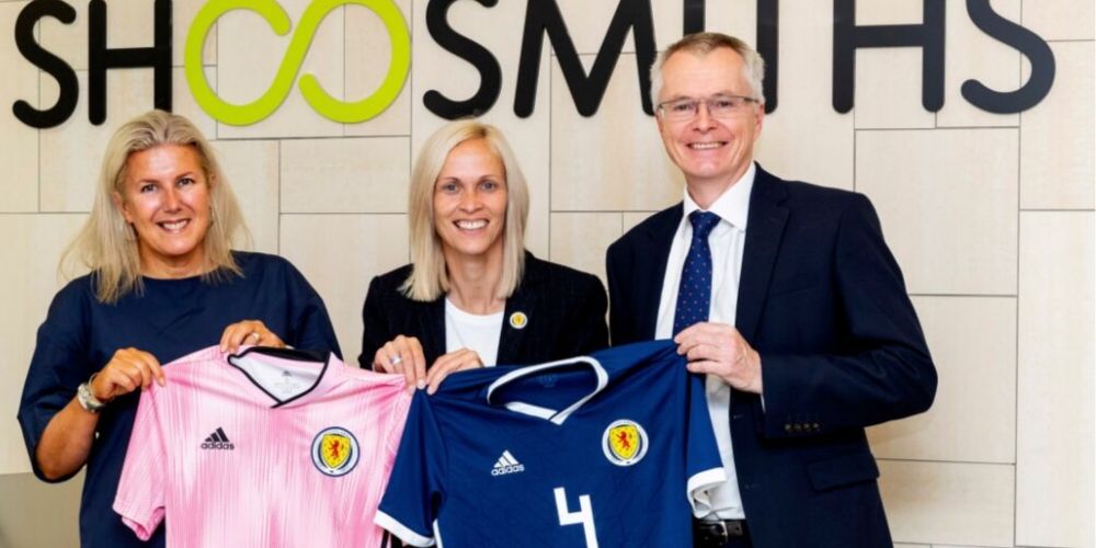 Shoosmiths partner with Scottish FA to grow girls' and women's game
