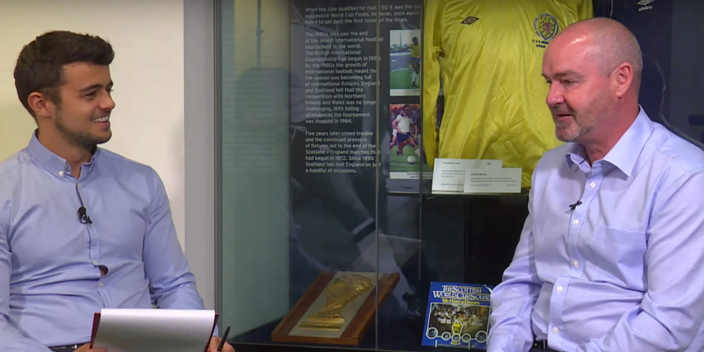 Steve Clarke and Gordon Duncan