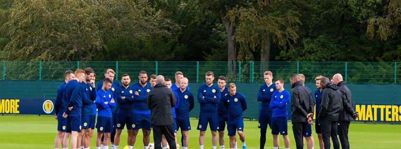 Scotland Training at Oriam