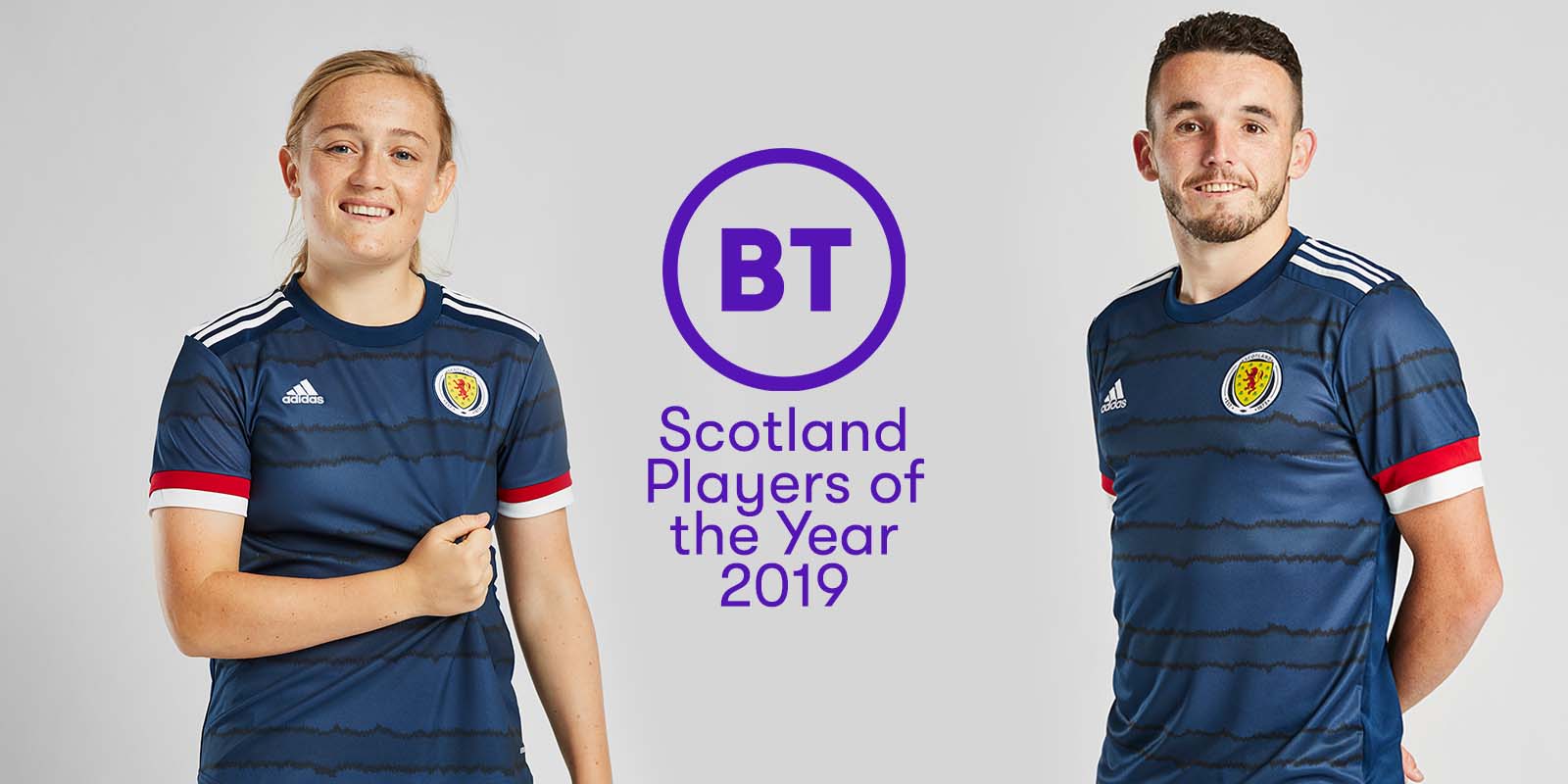 McGinn and Cuthbert chosen as BT Men’s and Women’s Players of the Year