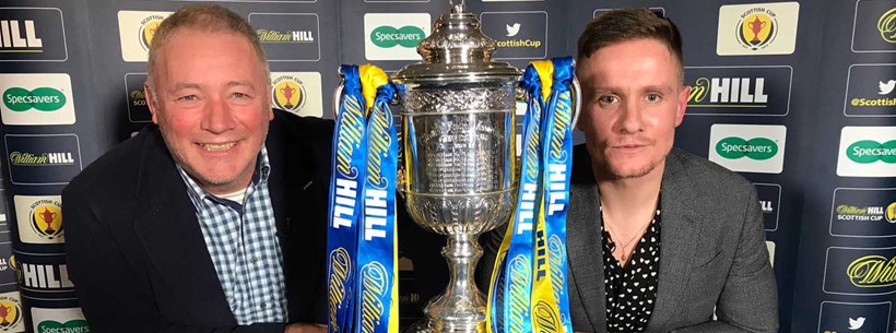 Ally McCoist and Si Ferry