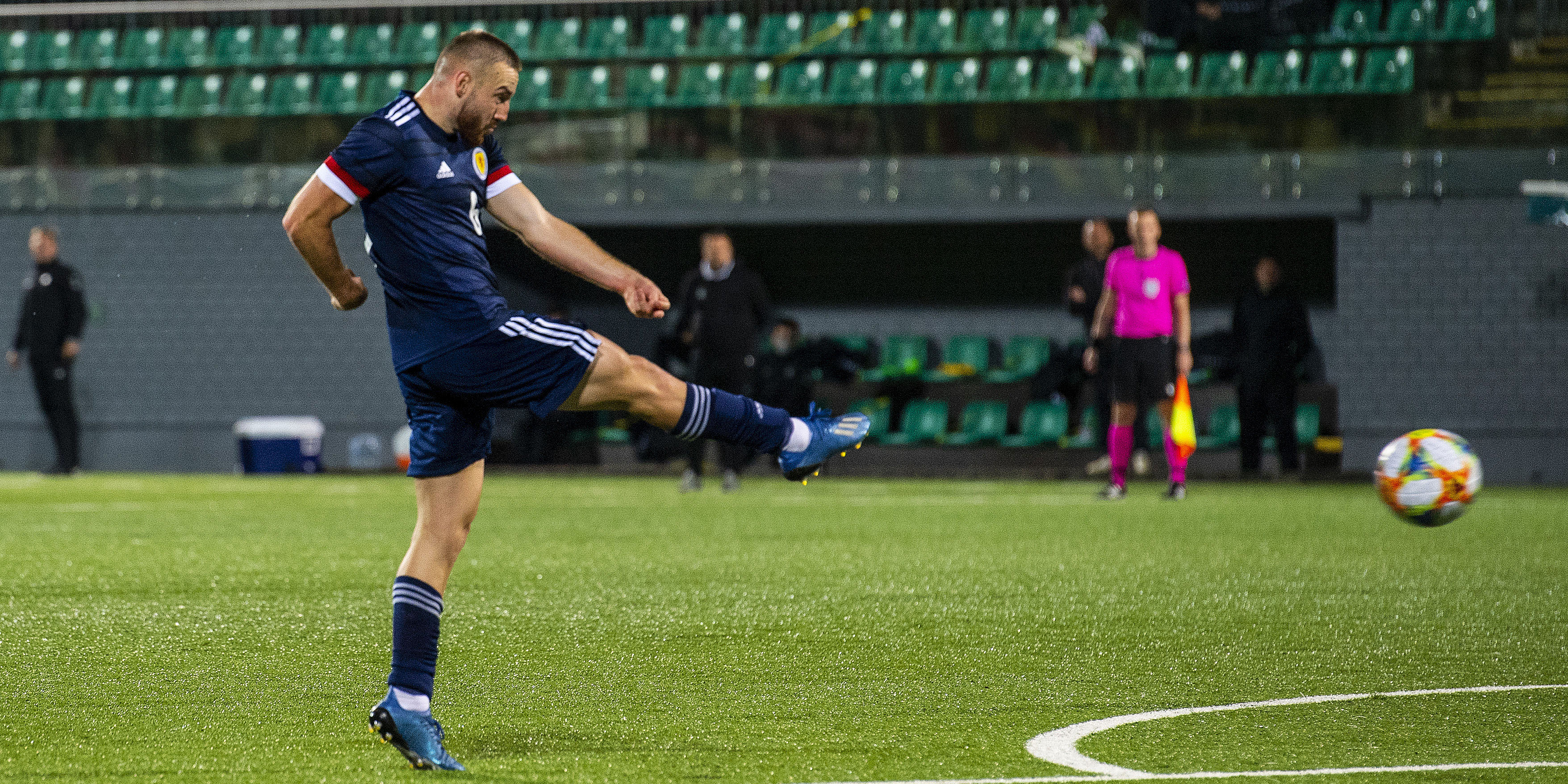 Late Allan Campbell goal secures 21s win against Lithuania