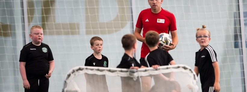 Students complete first year of Scottish FA & Edinburgh Napier University coaching course