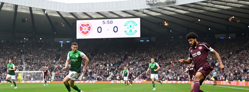 Hearts v Hibs Semi-Final Match Report