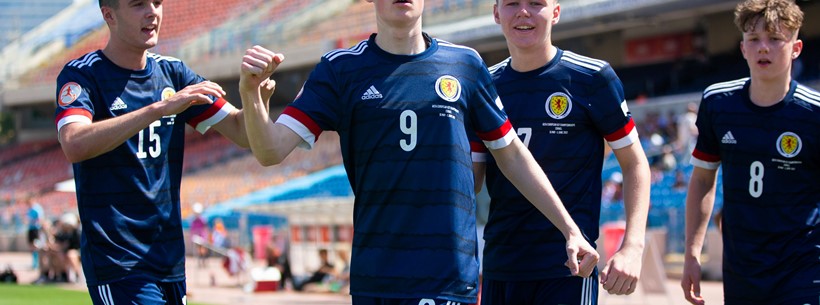 Rory Wilson celebrates