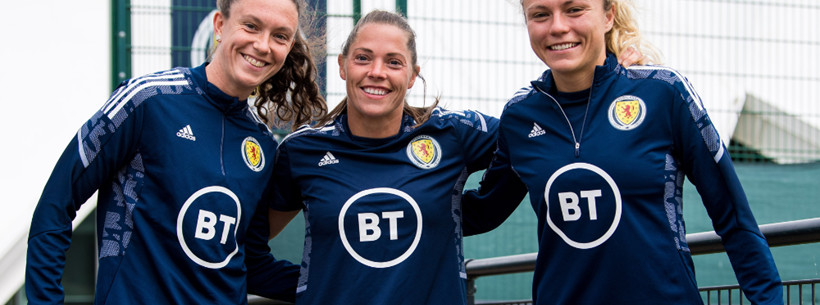 Kelly Clark, Lisa Robertson and Claire Emslie