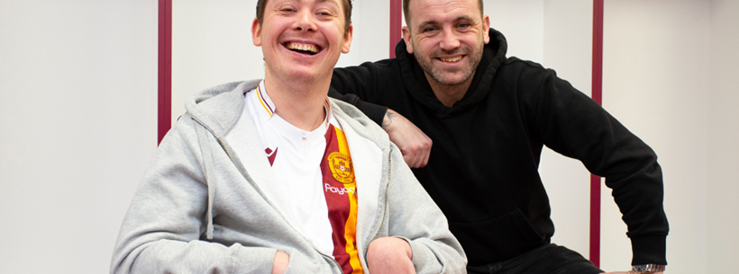 Stephen Raeside and James McFadden